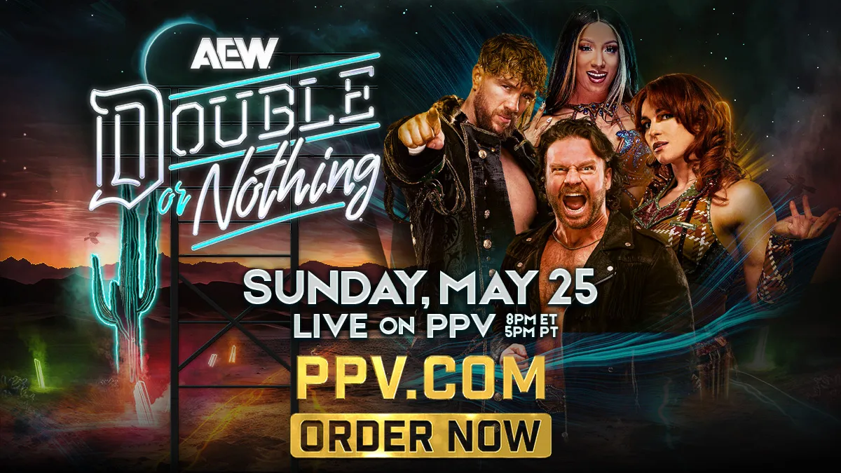 AEW Double Or Nothing 2025 PPV Live 5/25/25 – May 25th 2025